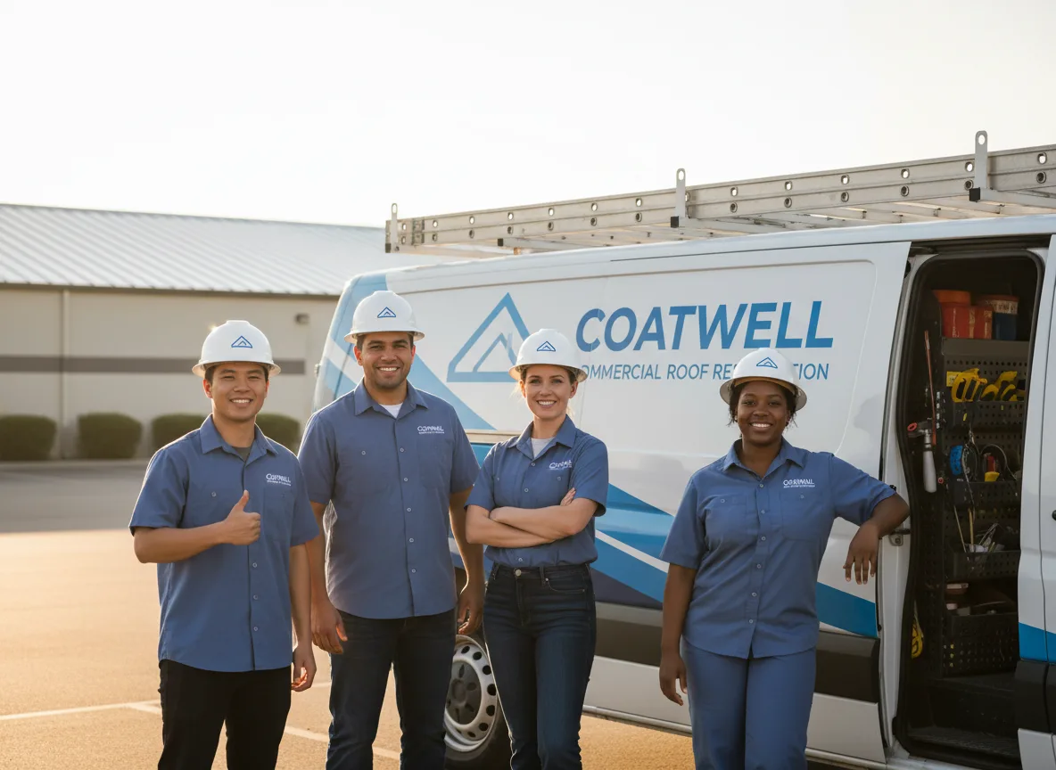 Commercial roof coating company in Goldvein, VA